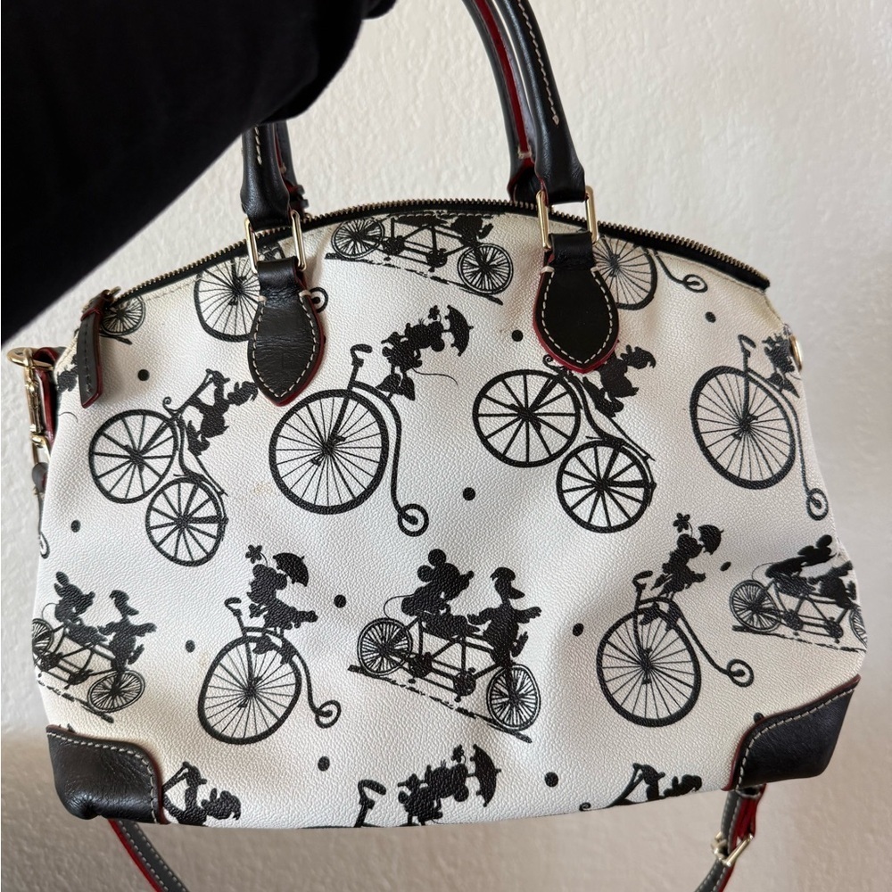 Dooney & Bourke EPCOT Flower & Garden 2015 Bicycle Tote - Picture 3 of 6